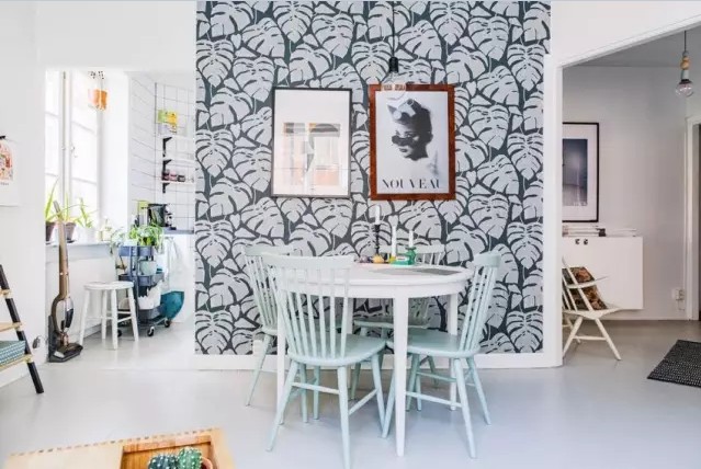 46㎡清新简约北欧风单身公寓，一点都不挤！