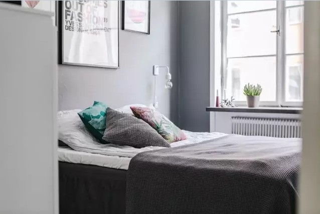 46㎡清新简约北欧风单身公寓，一点都不挤！