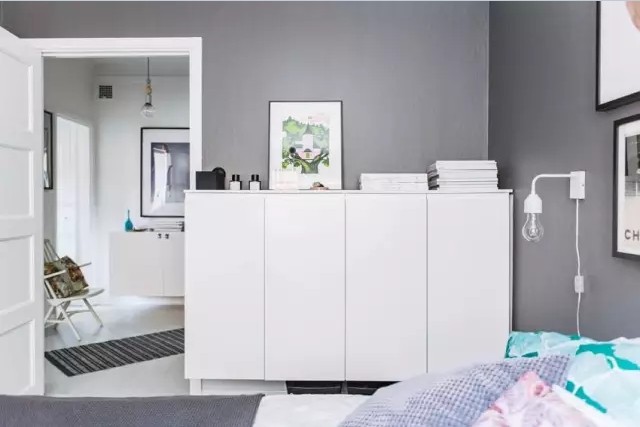 46㎡清新简约北欧风单身公寓，一点都不挤！